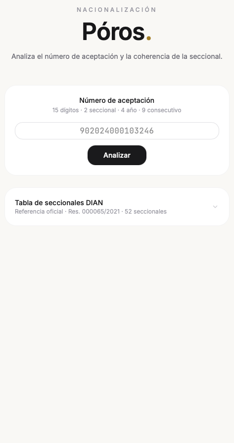 Póros